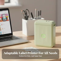 Waterresistant Labels Handheld Thermal Labeler azuretooth Connectivity Label printer No Ink Required Sticker Printer Portable Design for Students, Small Business Owners, Home Organizers, Retail shop, School, Classroom, Kitchen
