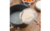 Handheld Noodle Scraper Metal Noodle Cutter Multipurpose Pastry Cutter Reusable for Chefs