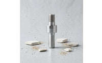 Metal Hand Drill Adapter Silver Hardware Part