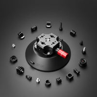 Metal Camera Suction Mount High Load Capacity Suction Cup Camera Mount 360 Degree Rotation Multi Joint Design
