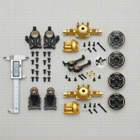 Axle Housing Kit Complete RC Car Parts with Screws Compatible RC Screws Kit for Hobbyists