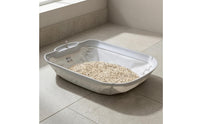 Raised Edges Cat Litter Box Cushion Stitched Seams Soft Litter Liner