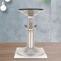 Garbage Disposal Support Stand Stainless Steel Construction Waste Disposer Support Bracket Shock Absorbing Adjustable Disposer Bracket