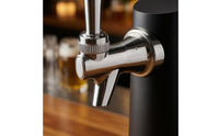 Tap Beer Dispenser Powered Beer Creamer Black Single Spout Dispenser