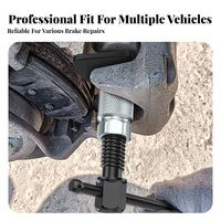 Universal Fit Brake Cylinder Rewind Tool Heavy-Duty Caliper Cylinder Compressor Time-Saving for Mechanics, DIY Enthusiasts, Auto Repair Shop