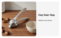 Nut Reveal Er Effort-Saving Nut Sheller Tool Lever Action Nut Sheller Ergonomic Handle Kitchen Utensil Easy to Clean