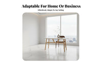 Nordic aesthetic Rectangular Canteen Table Minimalist Design Household Furniture Space-Saving Commercial Grade for Homeowners, Apartment Dwellers, Restaurant Owners, Snack Bar, Dining Room, Cafeteria, breakfast corner
