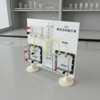 Energy Conversion Law Apparatus Pointer Meter Joule Law Demonstration Set Metal Body Physics Experiment Board for Teacher, Students, Classroom