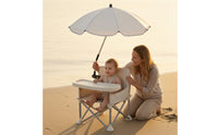 Portable Folding High Chair Adjustable Pole Travel Infant Seat Child Seating for Children, Outdoor