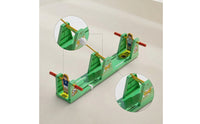 Two-Player Tabletop Football Game Interactive Table Football Game with Rods Quick Match Mini for Children, Party