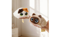 Stuffed Cat Small Cat Plushie Soft Chubby for Children, Desk, Bedside Table