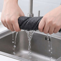 Thickened Magic Cleaning Cloth for Glass, Car Drying Towel for Panes, Water-Absorbent Nylon
