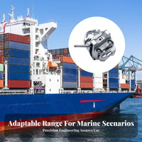 Intermediate Twist Lock Sturdy Duty Semi-Automatic Container Lock Container Layering Connector Resistant