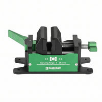 Golf Shaft Vise Clamp Adjustable Golf Club Shaft Vise Aluminum Alloy Sports Gear Stable Support Compact for Repair Bench