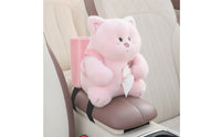 Car Tissue Box with Trash Can Multifunction Car Tissue Box and Trash Can Decorative Compact for Families, Road Trips