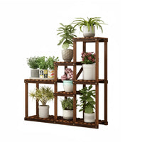 Decorative Multi-Tier Corner Flower Rack Space-Saving Plant Stand Stable framework Home Decor Sturdy Construction for Gardeners, Homeowners, Apartment Dwellers, Living Room, Balcony, Bedroom, Office