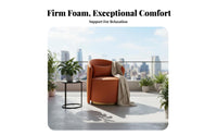 Upholstered Cafe Chair and Table Combination Leisure Atmosphere Commercial Furniture sturdy Duty Restaurant Seating for Homeowners, Lounge Bar, Bistro