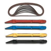 Fret Sanding Pen 4 tones Collection Guitar Fret Dressing Kit Non-Slip Handle