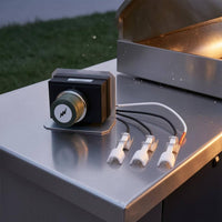 Gas Grill Spark Initiator Module Three Connectors Push Button Spark Initiator Black Housing Gas Grill Ignition Switch
