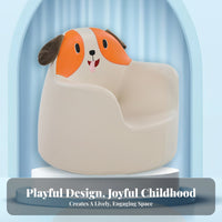 CreatureShaped Armchair Soft and comfortable Character-Themed Floor Chair Supportive Backrest kids' Furniture for Infants, Parents, Nursery, Playroom, Bedroom