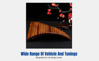 Pan Flute, C/G Key, Bamboo Musical Instrument, Student Training, Random Model