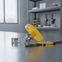 Extruder Gear Assembly Hardened Steel Drive Gear Printer Feeder Component Wear-Resistant Long Service Life