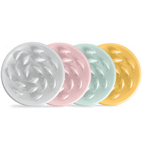 Pet Slow Feeder Bowl for Dogs and Cats - Anti-Gulping Bloat Stop Dish