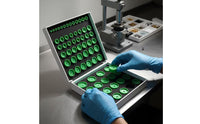 68 Pieces Watch Crystal Pressing Dies Recessed Watch Bezel Press Dies Foam-Lined Tooling for Watchmakers, Hobbyists, Workshops
