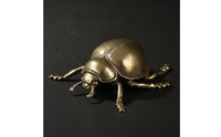 Figurine Carved Brass Retro Desktop Ornament for Tea Table