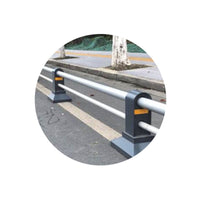 Traffic Road Safety Barrier Guardrail for Highways and Parking Lots