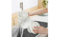 Compact Hand Crank Ice Shaver Tabletop Kitchen Tool for Home