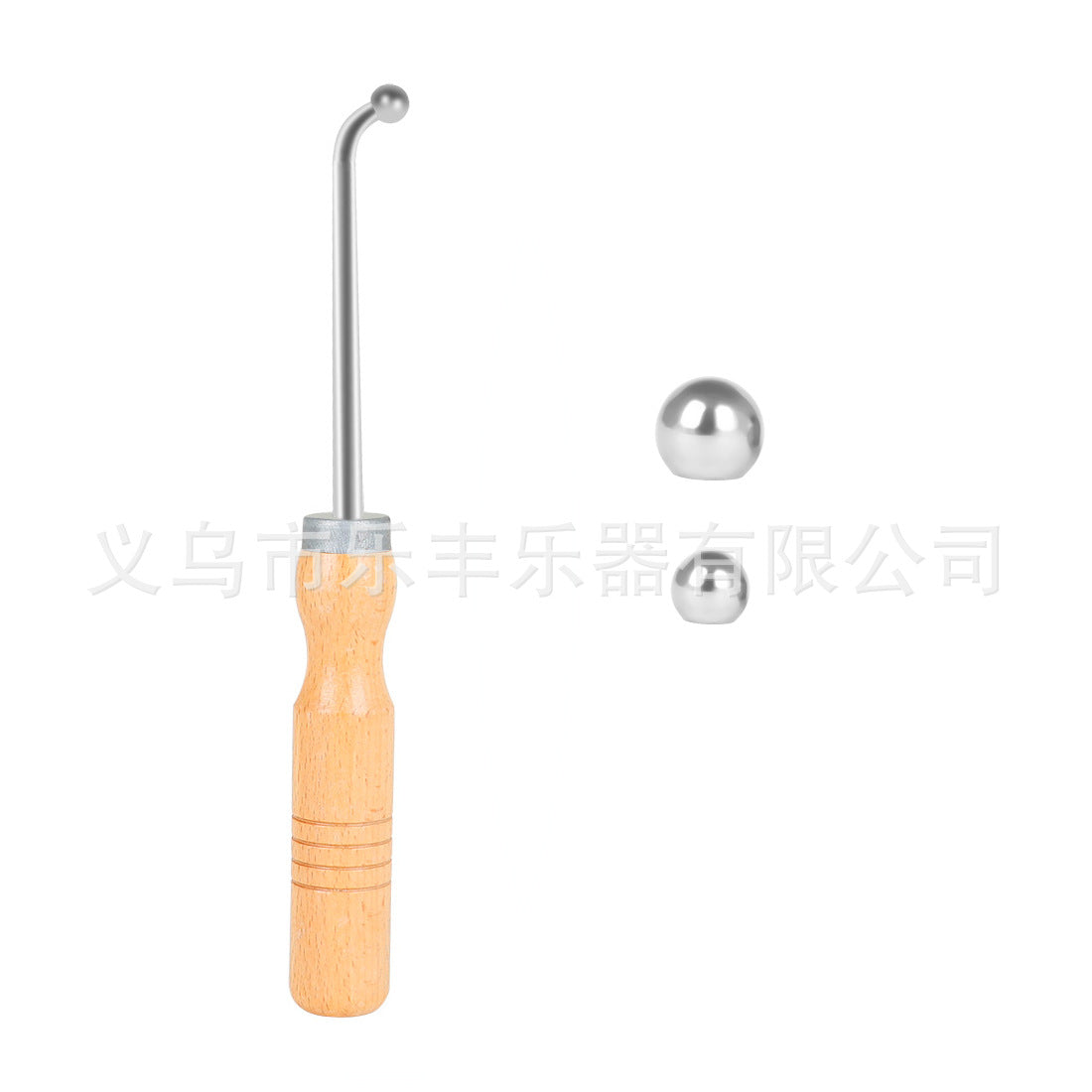 Brass Instrument Repair Kit for Trumpet and Horn with Wooden Handle
