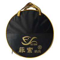 Waterproof Wear-Resistant Fishing Tackle Bag Canvas Handbag for Fishing Net Disc