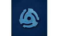 LP 45 Adapter ABS Plastic 45 RPM Adapter Insert Vinyl Stabilizer Speckled Music Accessory Curved Design