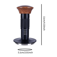 51mm Espresso Coffee Tamper Long-Lasting Rebound Espresso Tamper Compact Adjustable for Baristas
