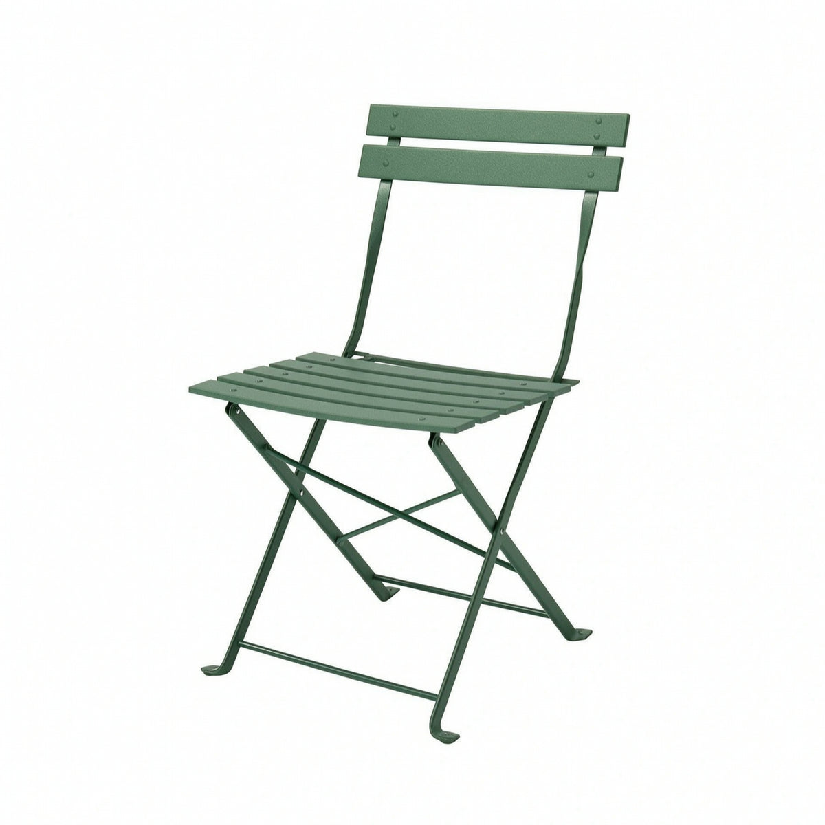 Foldable Folding Cafe Chair Space-Saving Cafe Chair Easy to Clean Furniture Stylish for Garden
