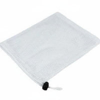 Drawstring Net Bag Polyester Mesh Sack Lightweight Pickleball Ball Bag for Swimmers, Gym, Beach, Travel