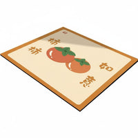 Refrigerator Dust Cover Easy to Clean Fridge Top Mat Universal Fit Fridge Protector Mat