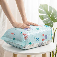 Vacuum Compression Bag, Medium 3D, for Clothes and Duvets, Reusable PA+PE to Save Space