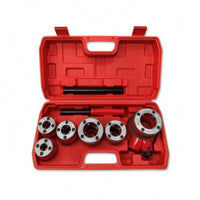 Ratchet piping Threader Kit Compact piping Threading Machine with Case Heavy Duty Tool for Plumbers, Pipefitters