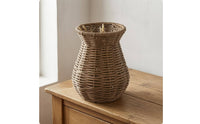 Woven Vase Handwoven House Decoration Open Top
