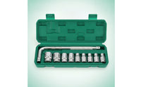 Polished Socket Wrench Set with Storage Case Premium Socket Wrench with Case Long-Lasting Sturdy for Mechanics