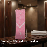 Badminton Racket Bag Holds 2 Rackets Badminton Racquet Cover Bag Soft Material Drawstring Racket Sleeve for Professional Athletes, Beginners