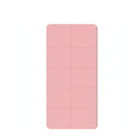 Noiseless Foldable Exercise Mat Lightweight Folding Exercise Mat Textured Grip Fitness Gear Easy to Clean for Men, Students, Dorm Room, Home Gym