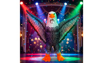 Inflatable Eagle Costume Full-Body Eagle Costume Air-Filled Outfit Lightweight for Adults, Performers, Halloween, Stage Performances, Cosplay