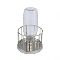 Turtle Feeding Dish with Guard Easy to Clean Stainless Steel Turtle Bowl