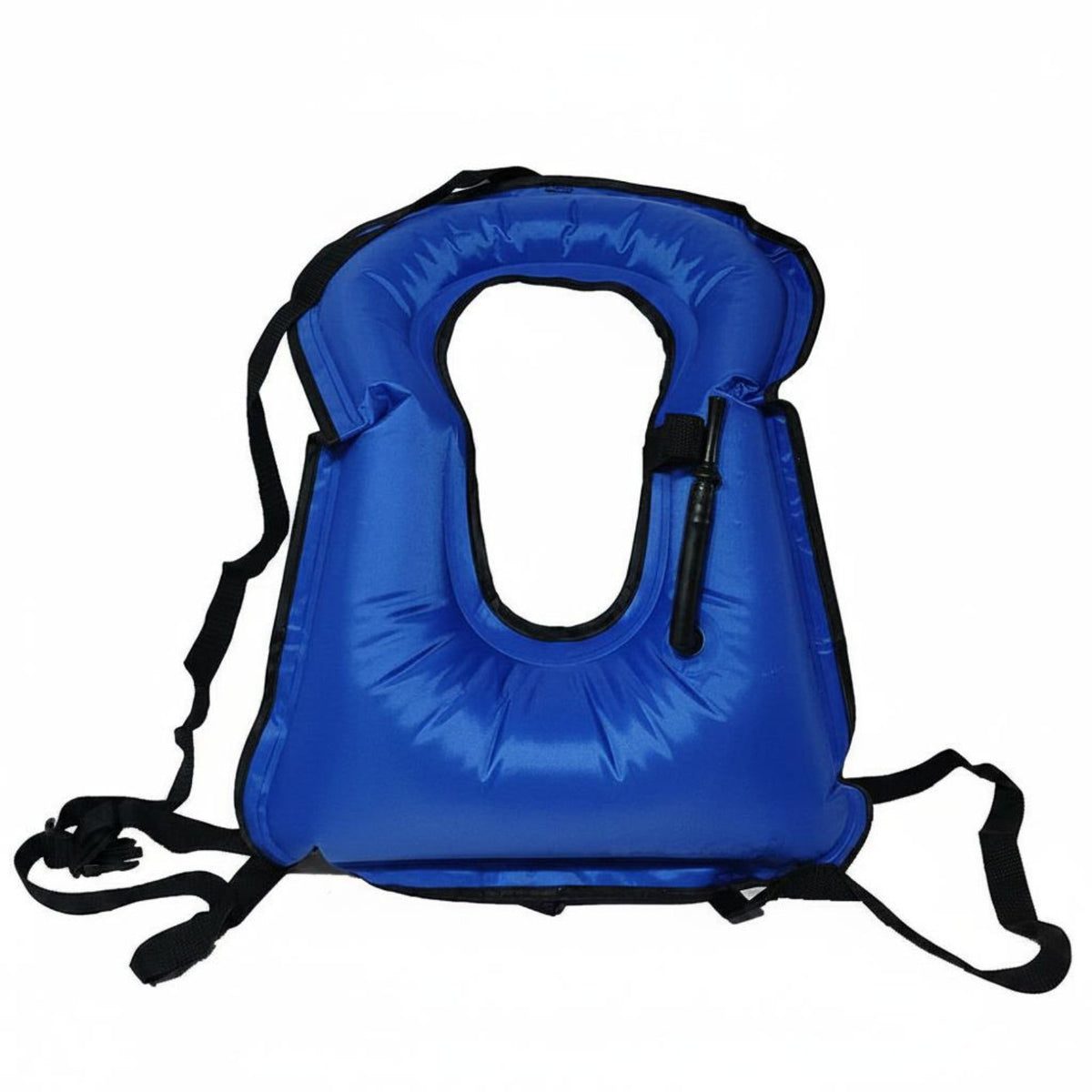 Quick Inflate Inflatable Snorkel Vest Adjustable Straps Inflatable Swim Jacket Bright Colors Water Safety Equipment for Snorkeling