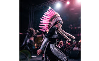 Feather Headdress Costume Feather Headpiece One-Size Boho Headband for Dancers, Cosplayers, Stage Performance