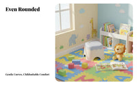 Thickened Construction Stackable Utility Stool Anti-Slip Surface Household Furniture multi-functional Lightweight for Seniors, Children, Adults, Bathroom, Entryentry, Living Room, Bedroom