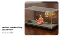 1:64 Scale Driver Figure Collectible 1:64 Scale Figure Miniature Scene People Model DIY Paintable Tiny People Figurine High